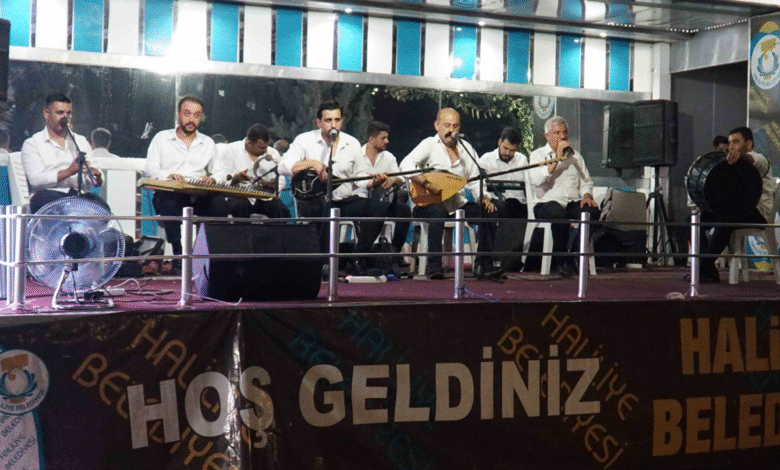 Haliliye'de yaz konserleri coşkusu sürüyor - Birlik Haber Ajansı