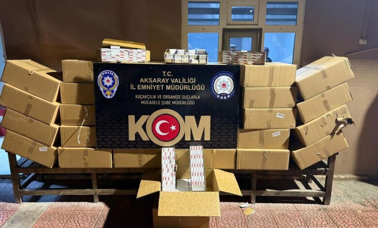 Aksaray’da kaçakçılık operasyonu: 5 Milyon lira değerinde kaçak ürün ele geçirildi - Birlik Haber Ajansı