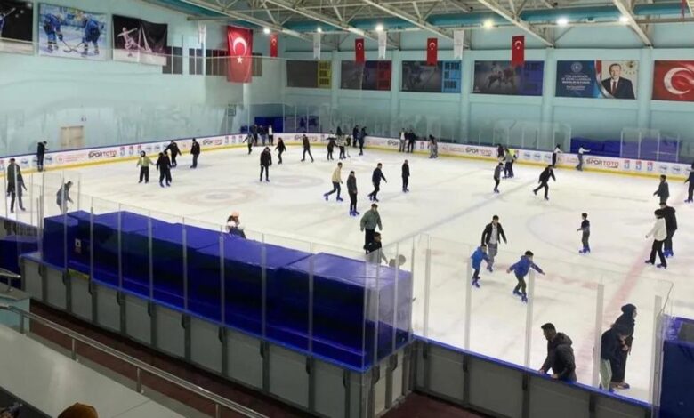 Kars Olimpik Buz Sporları Pisti’nde yoğun ilgi - Birlik Haber Ajansı