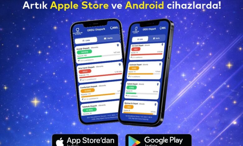 Ordu'da otopark bulmak çok kolay! - Birlik Haber Ajansı