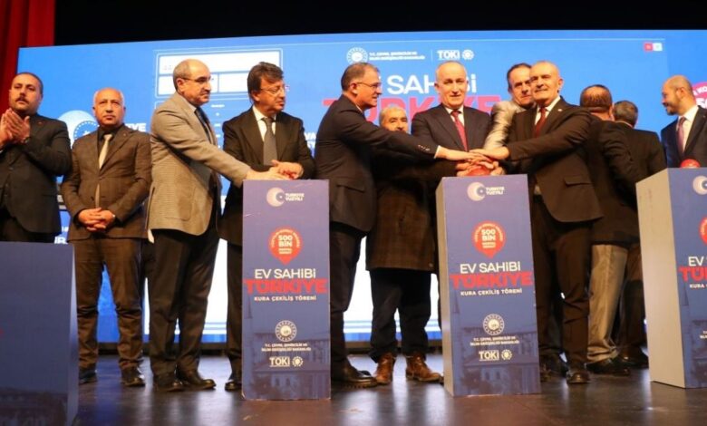 Van’da yapılacak 6 bin 803 konutun hak sahipleri kurayla belirlendi - Birlik Haber Ajansı